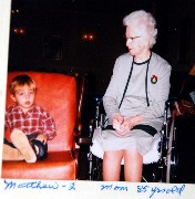 Matthew Claybaugh; Della Dorrough age 85; Valerie Nursing Home